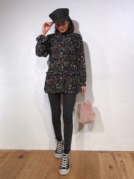 Vicente👖さん（レディース・162cm）の冬コーディネート