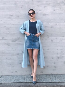 Vicente👖さん（レディース・162cm）の春コーディネート