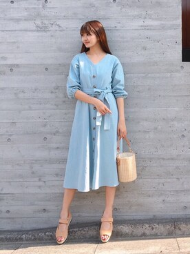 Vicente👖さん（レディース・168cm）の春コーディネート