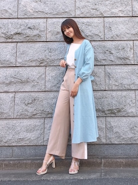 Vicente👖さん（レディース・168cm）の春コーディネート