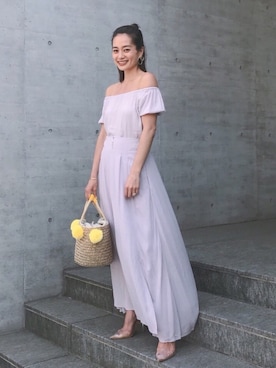 「ラベンダー」｜Vicente👖さん（レディース・162cm）の春コーディネート