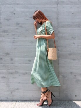 「STYLENANDA（スタイルナンダ）のアイテム（サンダル）」を使った、Vicente👖さん（レディース・168cm）の春コーディネート