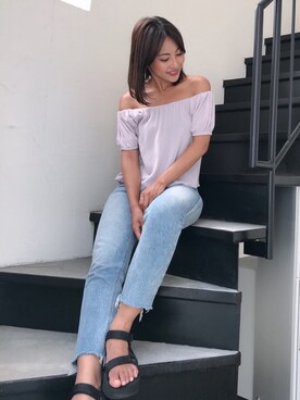 Vicente👖さん（レディース・157cm）の夏コーディネート