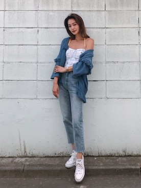 Vicente👖さん（レディース・162cm）の夏コーディネート