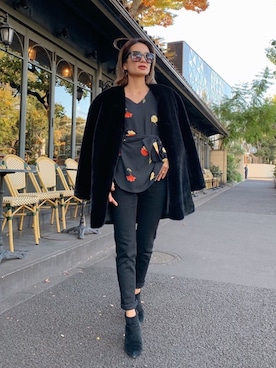 Vicente👖さん（レディース・162cm）の冬コーディネート