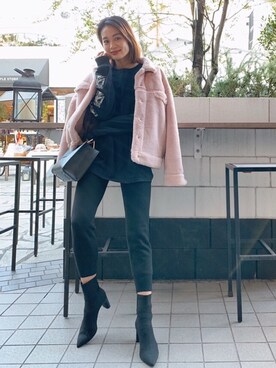 Vicente👖さん（レディース・162cm）の冬コーディネート