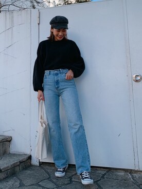 Vicente👖さん（レディース・162cm）の冬コーディネート
