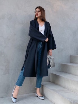 Vicente👖さん（レディース・162cm）の冬コーディネート