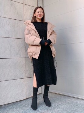 Vicente👖さん（レディース・157cm）の冬コーディネート