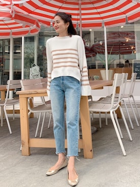 「カジュアルコーディネート」｜Vicente👖さん（レディース・162cm）の春コーディネート