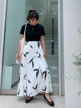 「Maxi（マキシ）のアイテム」を使った、Vicente👖さん（レディース・157cm）の夏コーディネート