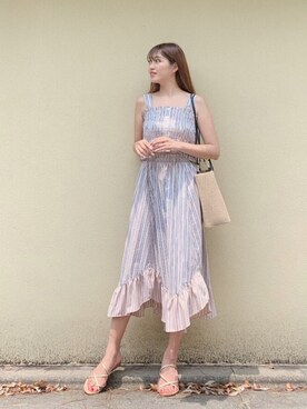 Vicente👖さん（レディース・168cm）の夏コーディネート
