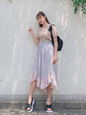 Vicente👖さん（レディース・168cm）の夏コーディネート