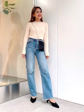 「ESPERANZA（エスペランサ）のアイテム（パンプス）」を使った、Vicente👖さん（レディース・157cm）の秋コーディネート