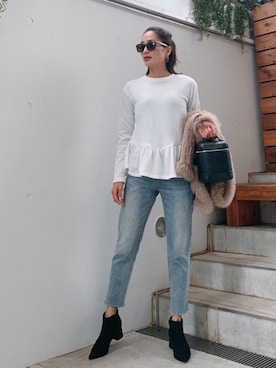 Vicente👖さん（レディース・162cm）の冬コーディネート