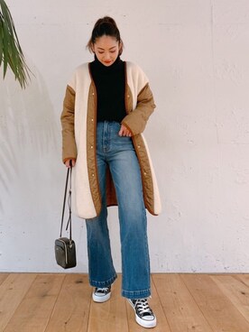 Vicente👖さん（レディース・157cm）の冬コーディネート