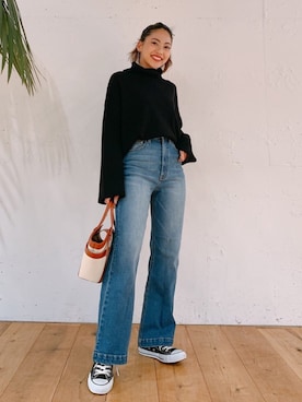 Vicente👖さん（レディース・157cm）の冬コーディネート