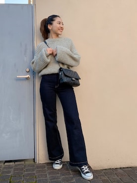 Vicente👖さん（レディース・157cm）の冬コーディネート