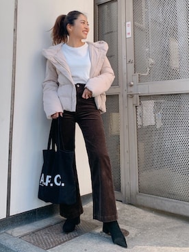 Vicente👖さん（レディース・157cm）の冬コーディネート