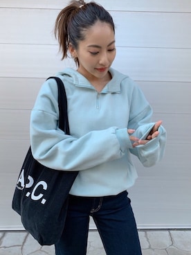 Vicente👖さん（レディース・157cm）の冬コーディネート