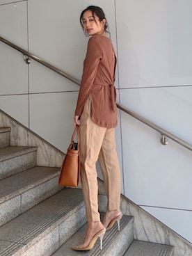 Vicente👖さん（レディース・162cm）の冬コーディネート