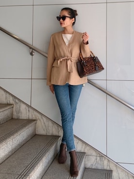 Vicente👖さん（レディース・162cm）の春コーディネート