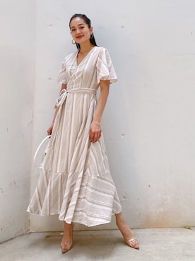 「Steven Alan（スティーブンアラン）のアイテム（アクセサリー）」を使った、Vicente👖さん（レディース・162cm）の夏コーディネート