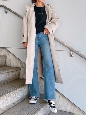 Vicente👖さん（レディース・157cm）の冬コーディネート