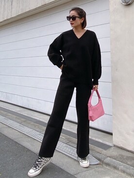 「PRADA（プラダ）のアイテム」を使った、Vicente👖さん（レディース・162cm）の冬コーディネート