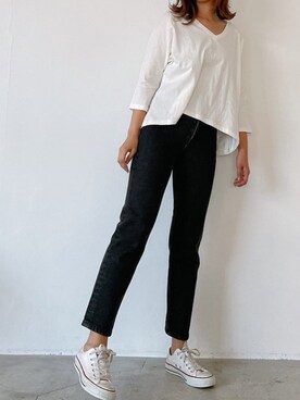 Vicente👖さん（レディース・160cm）の春コーディネート