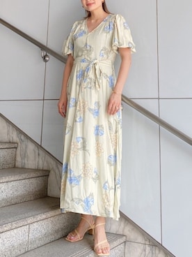 ワンピースを使った 妊娠中 の人気ファッションコーディネート Wear