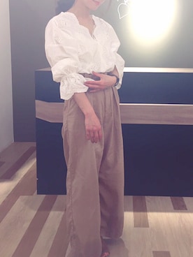 gocciさん（レディース・160cm）の春コーディネート