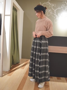 gocciさん(レディース・160cm)の秋コーディネート