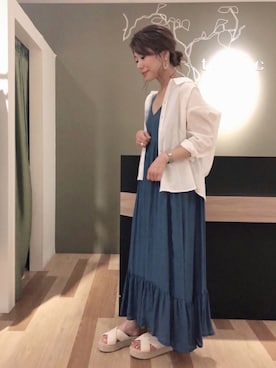 gocciさん（レディース・160cm）の春コーディネート