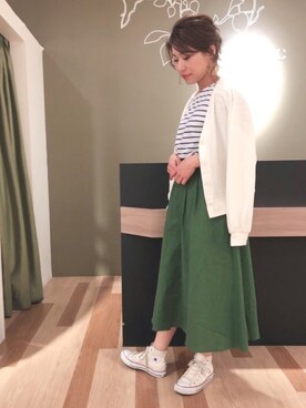 gocciさん（レディース・160cm）の春コーディネート