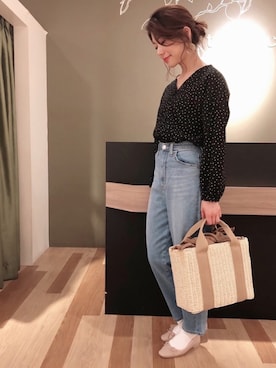 gocciさん（レディース・160cm）の春コーディネート