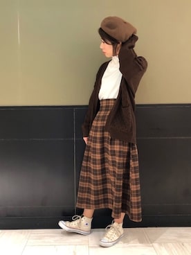 gocciさん（レディース・160cm）の冬コーディネート