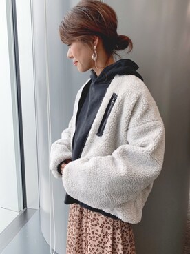 「リバーシブル」｜「アイテム（その他）」を使った、gocciさん（レディース・160cm）の秋コーディネート