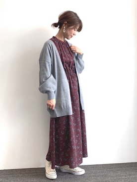 gocciさん(レディース・160cm)の秋コーディネート