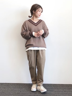 gocciさん(レディース・160cm)の冬コーディネート