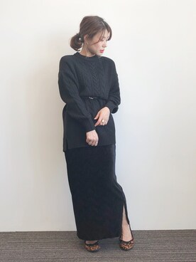 gocciさん(レディース・160cm)の冬コーディネート