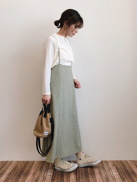 gocciさん（レディース・160cm）の冬コーディネート