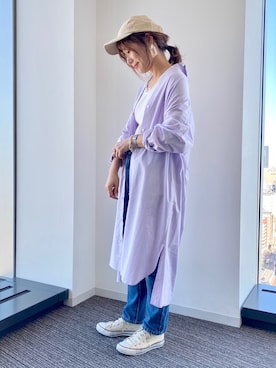 「アクティブ」｜「アイテム（ワンピース）」を使った、gocciさん（レディース・160cm）の春コーディネート
