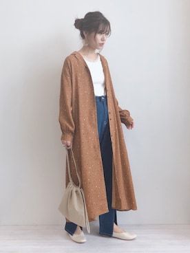 gocciさん（レディース・160cm）の春コーディネート