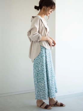 gocciさん（レディース・160cm）の春コーディネート