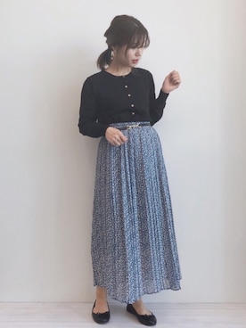 gocciさん(レディース・160cm)の春コーディネート