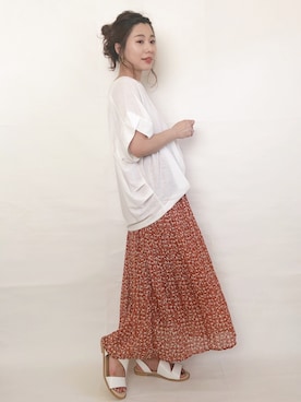 gocciさん（レディース・160cm）の春コーディネート