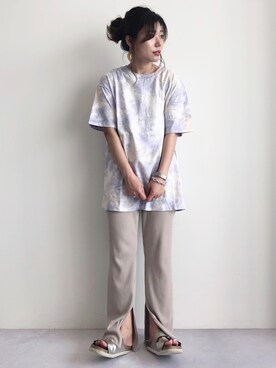 gocciさん（レディース・160cm）の夏コーディネート