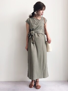 gocciさん（レディース・160cm）の夏コーディネート