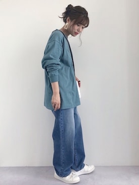 「ミニショルダー」｜「アイテム（その他）」を使った、gocciさん（レディース・160cm）の夏コーディネート